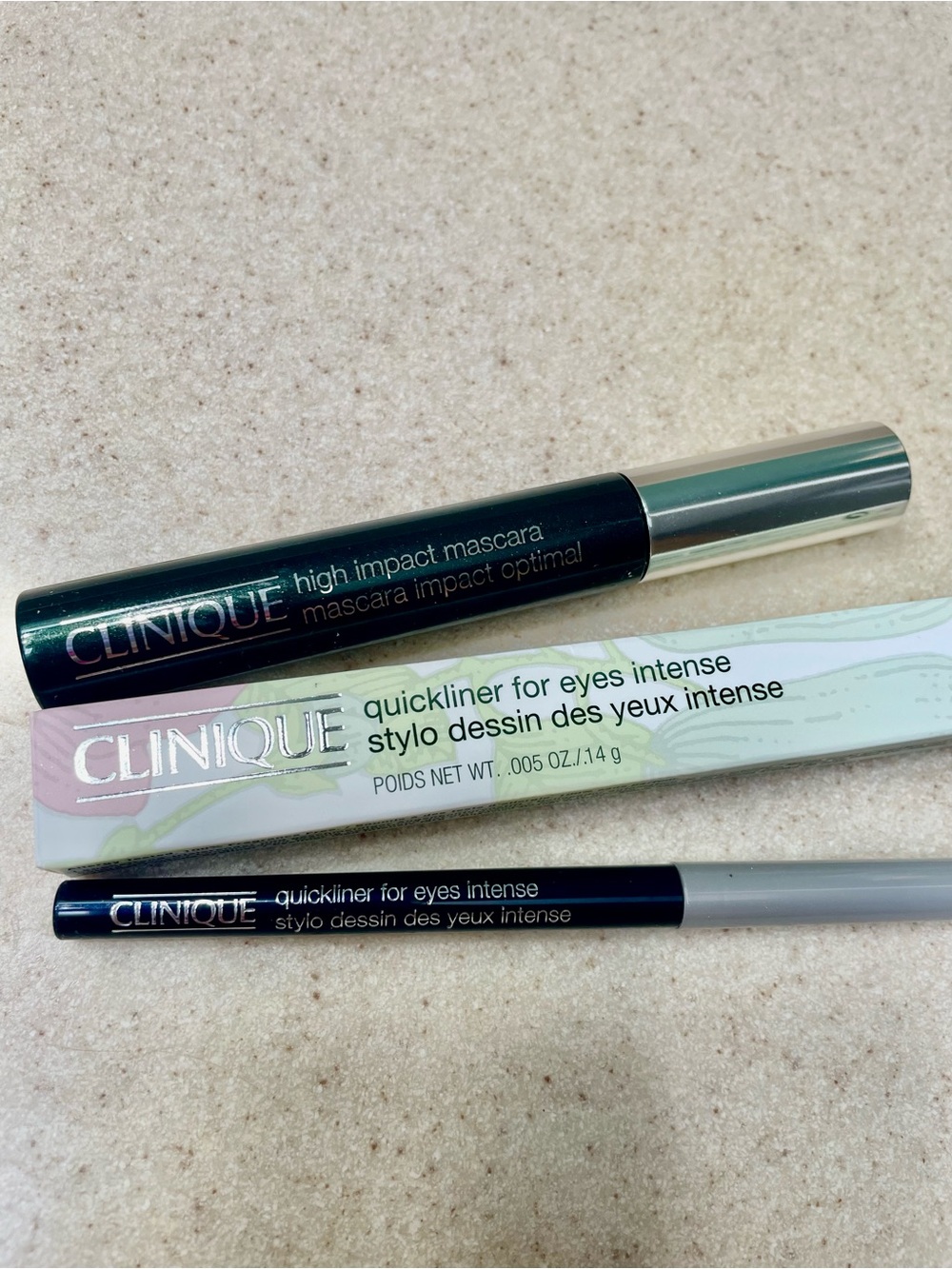 Clinique Black High Impact Mascara with Black quickliner